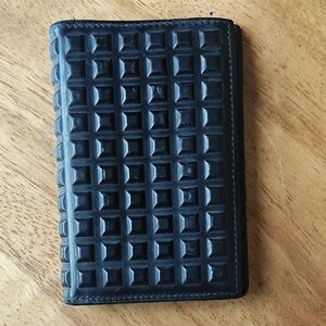 Balenciaga Black Cash Square Folded Wallet